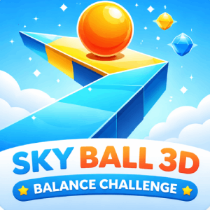 Sky Ball 3D Balance Challenge Game